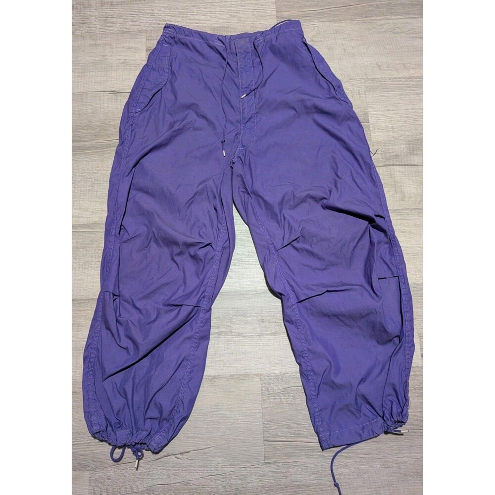 Vtg Arctic TRS Snow Cam Field Over White Pants Purple Parachute 90s XS Military
